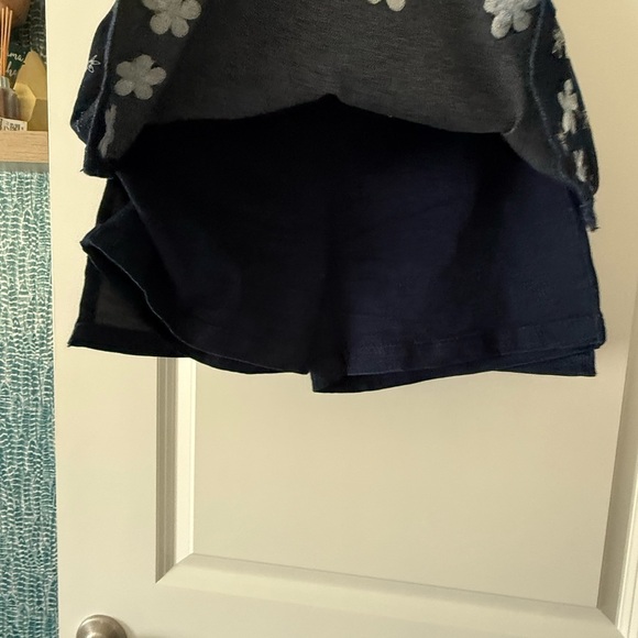 Vintage y2k Route 66 Blue Embellished A-line Mini Skort - Picture 2 of 4